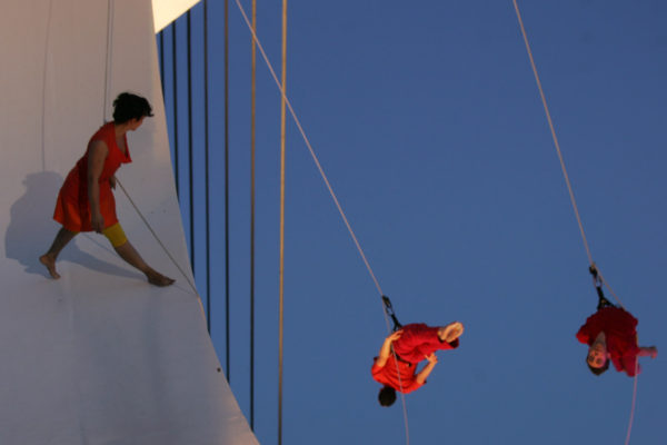 Bandaloop on the Sundial Bridge